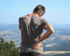 Man in pain after run.
