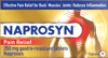 Pack shot of Naprosyn® Pain Relief 250 mg gastro-resistant tablets (Naproxen)